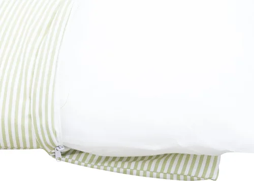 Vista 18 de Linon Harris Apple Verde 2 piezas de cojín de rincón con 3 almohadas de acento coordinadas de Linon - Solo se ajusta a la colección Harris Nook