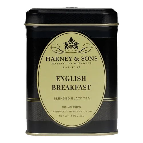 Vista 19 de Harney & Sons Té suelto Black Cask en lata, Bourbon, 4 oz