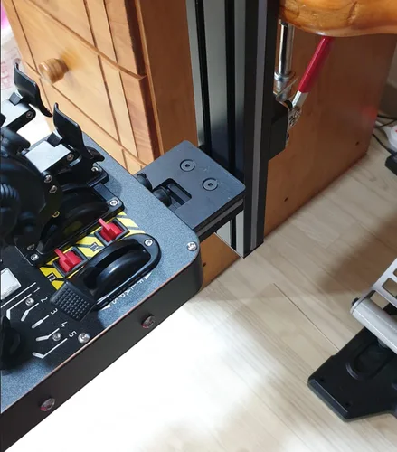 Vista 9 de SB21 Desk Mount for The Flight Sim Game Joystick,hotas desk mount,Thrustmaster Warthog,winwing orion,vkb,virpil stick & throttle mount systemwith
