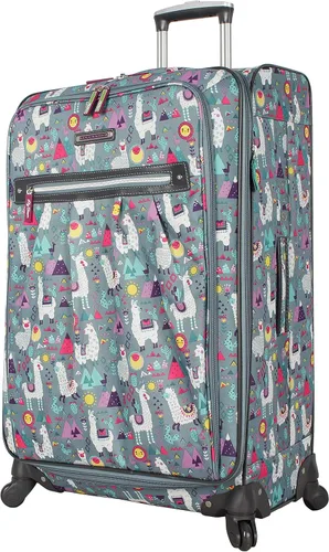 Vista 2 de Lily Bloom Juego de maletas de 4 piezas con ruedas giratorias para mujer