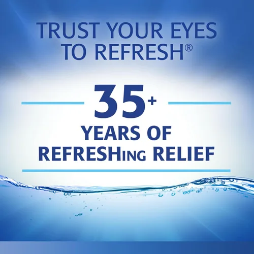 Vista 3 de Refresh Classic Lubricant Eye Drops, sin conservantes, recipientes de un solo uso de 0.01 onzas líquidas, 30 unidades (paquete de 1)