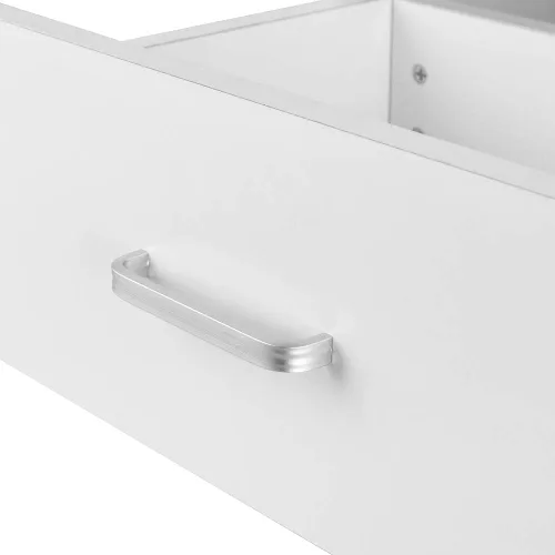 Vista 6 de Juego de 2 mesitas de noche con cajón de almacenamiento para el hogar, dormitorio, oficina