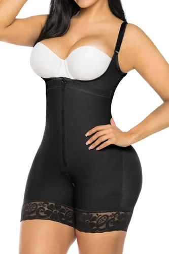Vista 9 de YIANNA Fajas Colombianas Shapewear para Mujer Control de Abdomen Posparto Moldeador Corporal Levantador de Glúteos Bodysuit Beige
