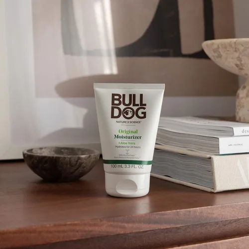 Vista 6 de Crema facial hidratante original Bulldog Mens Skincare and Grooming, 3.3 onzas líquidas