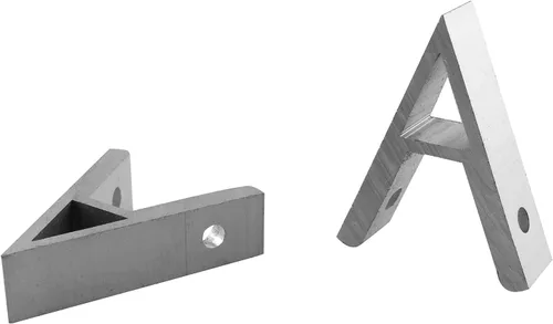 Vista 2 de Soporte de esquina JCBIZ 4PCS 45 grados 2020 Ángulo de aluminio Industrial Conector Accesorios Perfil Junta de esquina Conectores de fijación