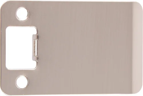 Vista 31 de Placa de impacto de esquina redonda con reborde extendido, 2-1/4" x 1-1/2", (2" de longitud total), latón antiguo de Stone Harbor Hardware