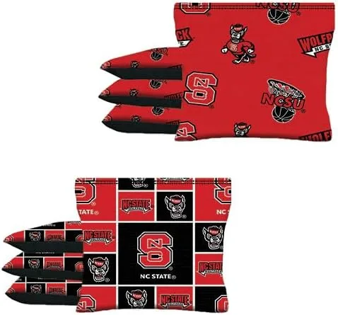 Vista 14 de Cornhole BEANBAGS Made w Oklahoma Sooners OU Fabric Set of 8 ACA Regulation Game Toss Bags