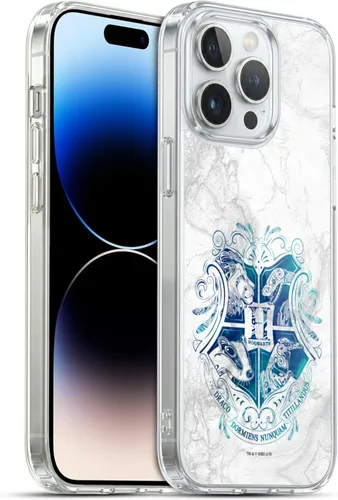 Vista 123 de Head Case Designs Funda de gel con licencia oficial de Harry Potter Gryffindor Aguamenti Deathly Hallows IX [grado militar] compatible con Apple