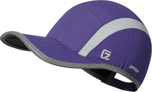 Vista 12 de GADIEMKENSD Sombrero reflectante plegable para exteriores, diseño sin estructura, protección solar UPF 50+, sombreros deportivos para mujeres