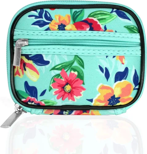 Vista 8 de Serfeymi Pastillero semanal para viaje, pastillero para bolso con pastillero extraíble de 7 días, organizador de medicamentos de viaje, contenedor