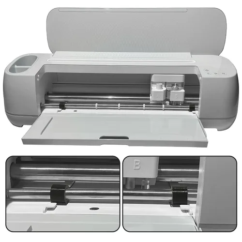 Vista 6 de Paquete de 4 rodillos de goma de repuesto para máquinas Cricut Maker & Explore Series