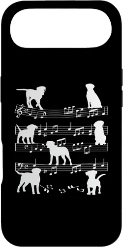Vista 27 de Musician Dog Playing On Musical Notes Music Lover Piano Case for iPhone 16