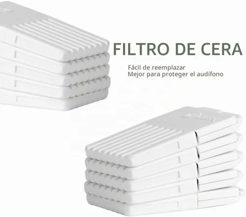 Vista 5 de Widex Protectores de cera Nanocare - 5 paquetes (40 unidades)