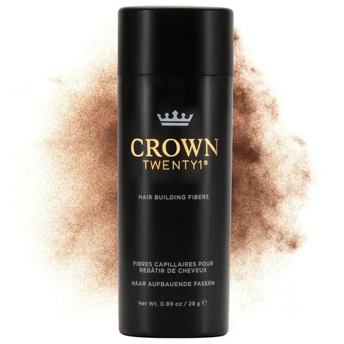 Vista 4 de CROWN Fibras para la construcción del cabello (0.99 oz), cubren instantáneamente el cabello fino y adelgazante para un aspecto más grueso