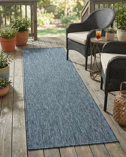 Vista 69 de Rugs.com Outdoor Solid Collection - Alfombra de pelo plano beige de 2 x 3 pulgadas, perfecta para entradas, cocinas, rincones de desayuno, piezas