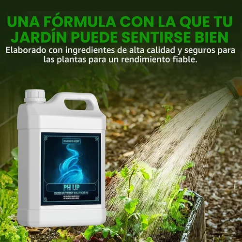 Vista 9 de Humboldts Secret pH para plantas, hidróxido de potasio, líquido, 1 galón