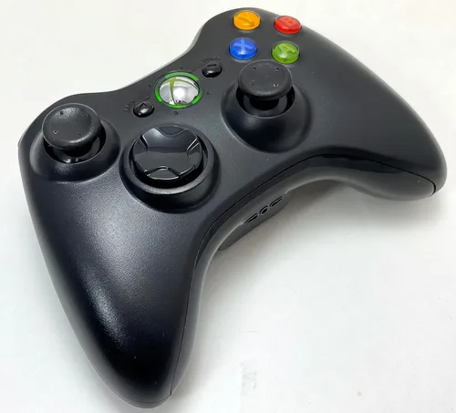 Vista 6 de Controlador inalámbrico Xbox 360 negro certificado refractario