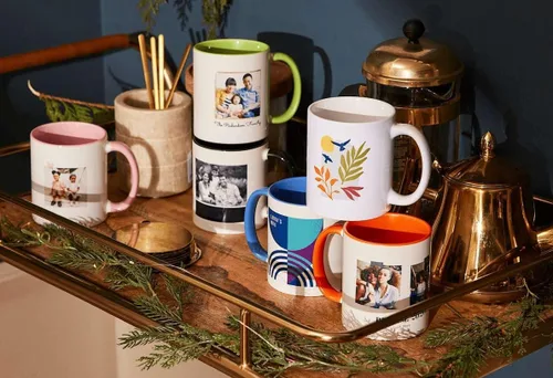 Vista 5 de Taza de fotos personalizada con texto personalizado, carga tu imagen, regalos personalizados para hombres y mujeres, taza de té, mejor amigo