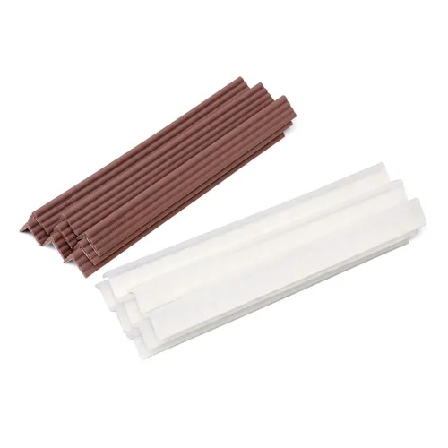 Vista 4 de LONGFITE Protector de borde de pared para mesa, protectores de esquinas transparentes de 6.56 pies, parachoques de seguridad para muebles