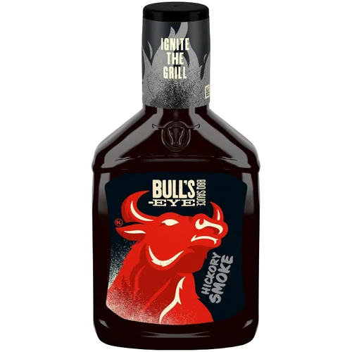 Vista 4 de Bulls-Eye - Salsa barbacoa de humo de nogal (paquete de 2)