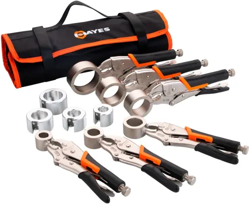 Vista 4 de Hayes Digital Socket Fusion Pipe Soldador Herramienta Kit Completo 1/2 CTS a 2 pulgadas IPS