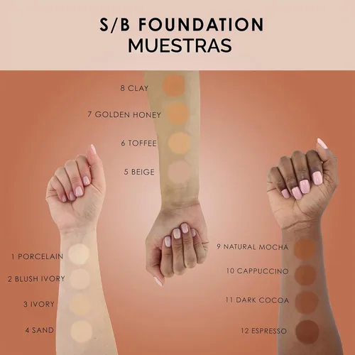 Vista 6 de TEMPTU S/B Silicone-Based Airbrush Foundation 001 Porcelana