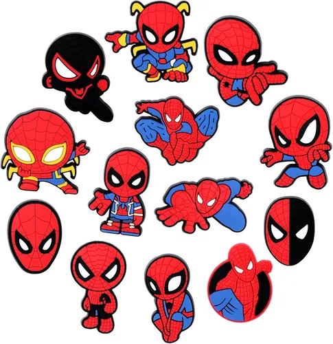 Vista 2 de Dijes de PVC para sandalias de cocodrilo, pulsera, decoración encantadores dijes de dinosaurio, recuerdos de fiesta para niños, niñas, hombres