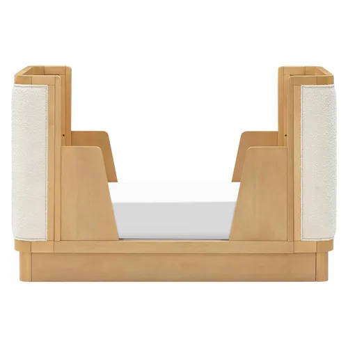 Vista 5 de Babyletto Kit de conversión de cama junior para cuna convertible Bondi Boucle 4 en 1 en miel