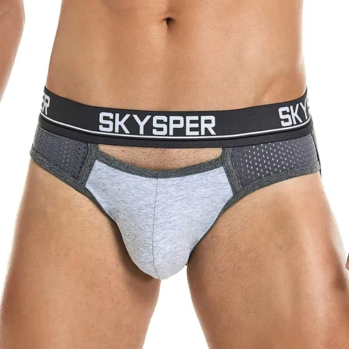 Vista 13 de SKYSPER Jock Strap Athletic Supporter para hombres Sexy Jockstrap Ropa interior masculina