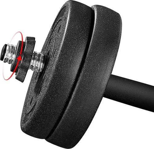 Vista 7 de Topeakmart Juego de mancuernas ajustables de 44 libras/66 libras, equipo de entrenamiento de fuerza para mujeres y hombres en casa, gimnasio