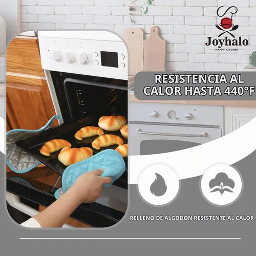 Vista 4 de Joyhalo Paquete de 4 soportes para ollas para cocina Aqua