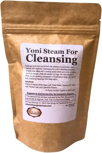 Vista 2 de Birth Song Botanicals Vapor orgánico Yoni para limpieza, hierbas Yoni para vaporizar, vaporizador vaginal natural, hierbas de vapor V para cuidado