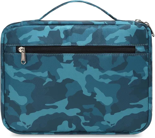 Vista 13 de Fundas de Libro Octsky para Biblia para Niños, Funda/Protectora/Porta Biblia para Niños con Bolsillo, Camo-1