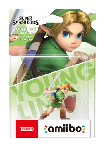 Vista 2 de Nintendo Amiibo - Young Link (Ssbu) - Switch Japan Import