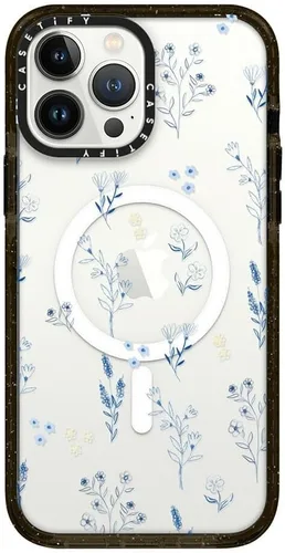 Vista 131 de CASETiFY Impact - Funda para iPhone 13 [protección contra caídas de 6.6 pies/compatible con Magsafe] Black Kingsnake, color negro transparente