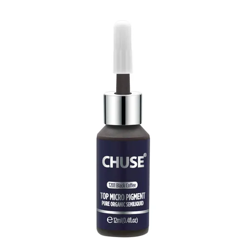 Vista 10 de CHUSE Pigmentos delineadores de cejas PMU 0.4oz/0.4 fl oz (T101 Negro)