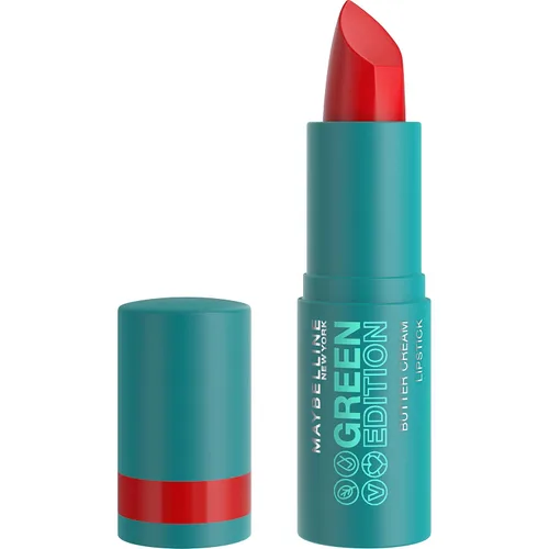 Vista 20 de Maybelline Green Edition Balmy Lip Blush, formulado con aceite de mango, Bonfire, Blue Red, 1 unidad