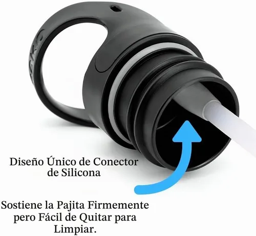 Vista 7 de Tapa de popote para Hydro Flask boca estándar, multicompatible con tapa de ascenso Simple Modern para boca de 1.91 pulgadas, 18 onzas, 21 onzas, 24