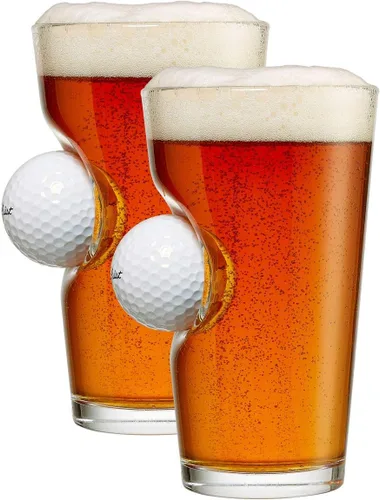 Vista 5 de BenShot Bola de golf Rocks Glass - 11oz Fabricado en los Estados Unidos