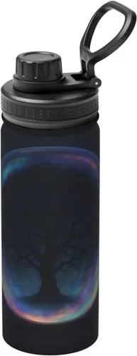 Vista 15 de Astronaut - Hervidor de agua aislado de acero inoxidable Impresión divertida botella de agua aislada Ideal para deportes y viajes