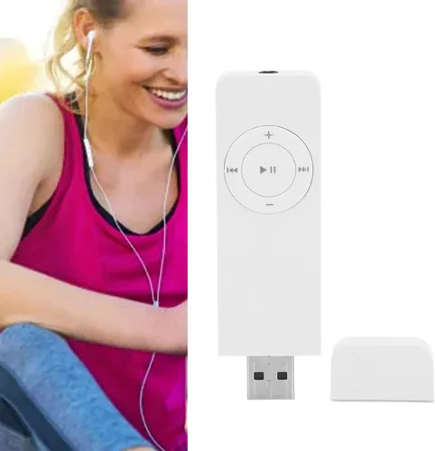 Vista 7 de Reproductor de MP3, 64 GB, reproductor de MP3 de música digital portátil sin pérdidas, reproductor de música MP3 de sonido HiFi portátil, mini