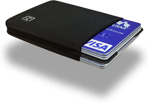 Vista 18 de Modern Carry Cartera delgada para tarjetas de crédito ultrafina
