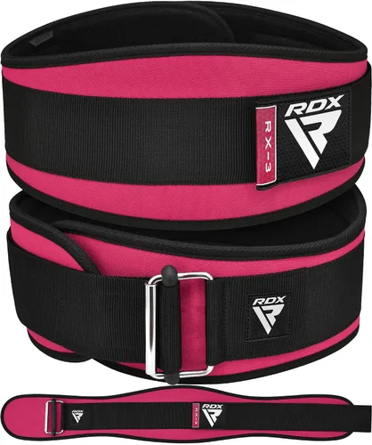 Vista 9 de Cinturón de Levantamiento de Pesas RDX AUTO LOCK, 16.5 cm de Soporte Posterior Acolchado, Para Hombres y Mujeres, Gimnasio, Fitness, Entrenamiento