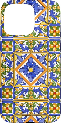 Vista 31 de Sicilian,Italian,Summer,Tiles,Mosaic,Majolica Art Case for iPhone 17