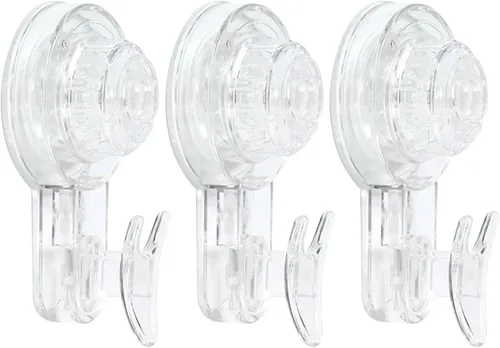 Vista 14 de VALINK Ganchos giratorios con ventosa, gancho de ventosa de pared, sin perforaciones, de plástico, impermeable, para baño, cocina, ganchos Negro