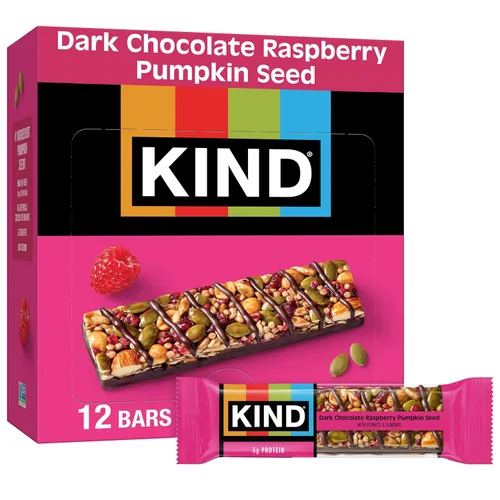Vista 3 de KIND - Barras de nueces, almendras y coco, barras de aperitivos saludables, libres de gluten, bajas en sodio, 0.11 onzas de proteína, 12