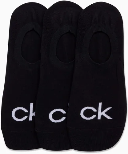 Vista 3 de Calvin Klein 3 pares de calcetines con logotipo de mezcla de algodón para hombre