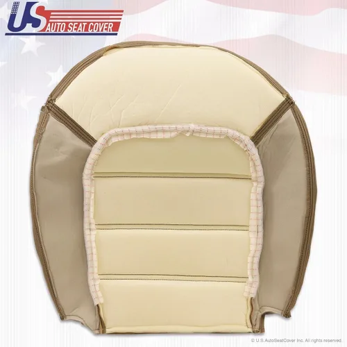 Vista 6 de 2002 2003 2004 2005 para Ford Explorer XLT pasajero parte inferior cuero asiento cubierta marrón