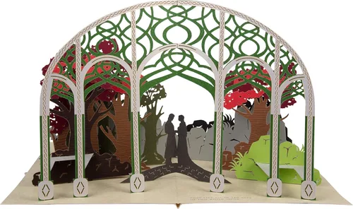 Vista 3 de Tarjeta de felicitación emergente de Lord of the Rings – I Would Rather Share One Lifetime With You, Than Face All The Ages Of This World Alone