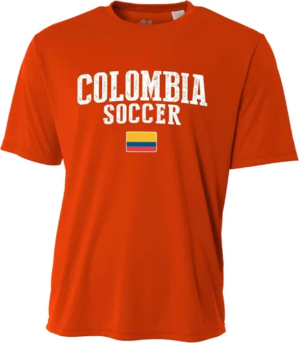 Vista 6 de Colombia Soccer Jersey Equipo Nacional Personalizado Añadir Cualquier Nombre Número Hombres Bandera Adulto Logo Futbol Personalizado